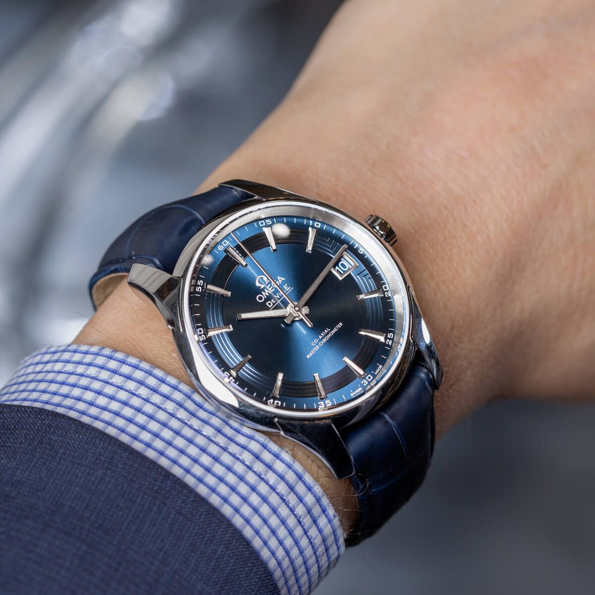 Omega De Ville Hour Vision watch 41 mm 2016 Full Set Lepage