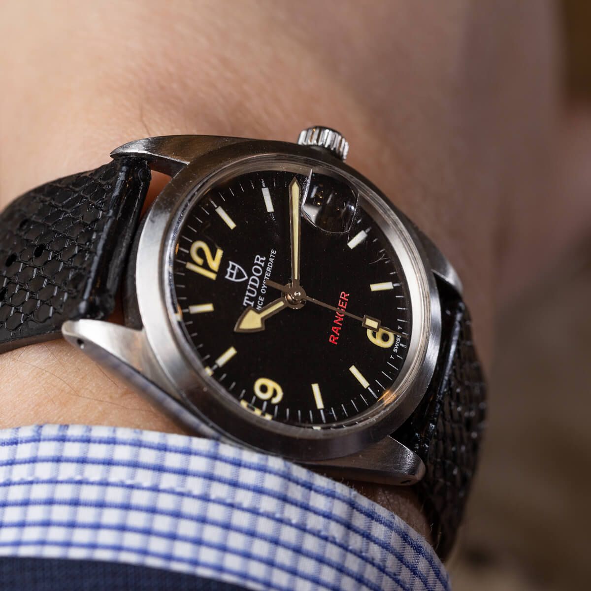 Montre Tudor Prince Oysterdate Ranger 34 mm 1970 Ref. 9050 0 Lepage