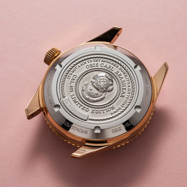 Oris Carl Brashear Limited Edition Watch 40 mm 0140177643185SET