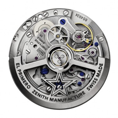 Zenith Chronomaster Sport El Primero 3600 watch black lacquered dial steel bracelet 41 mm Ref. 03.3100.3600/21.M3100