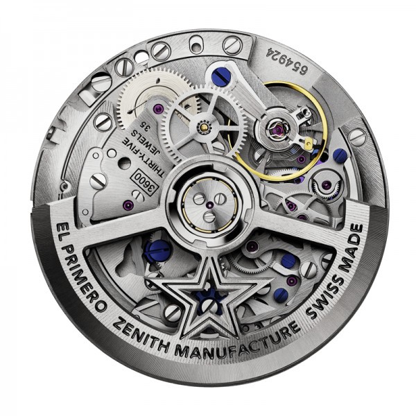 Zenith Chronomaster Sport El Primero 3600 watch matt white dial rubber strap 41 mm Ref. 03.3100.3600/69.C823