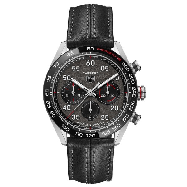 Tag heuer carrera leather strap deals