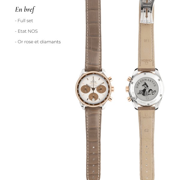 Omega Speedmaster chronograph watch 38 mm Full Set 2019 - Lepage