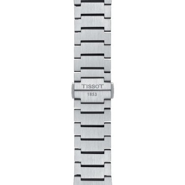 Montre Tissot T-Classic PRX Gent quartz cadran argent bracelet acier 40 mm T137.410.11.031.00