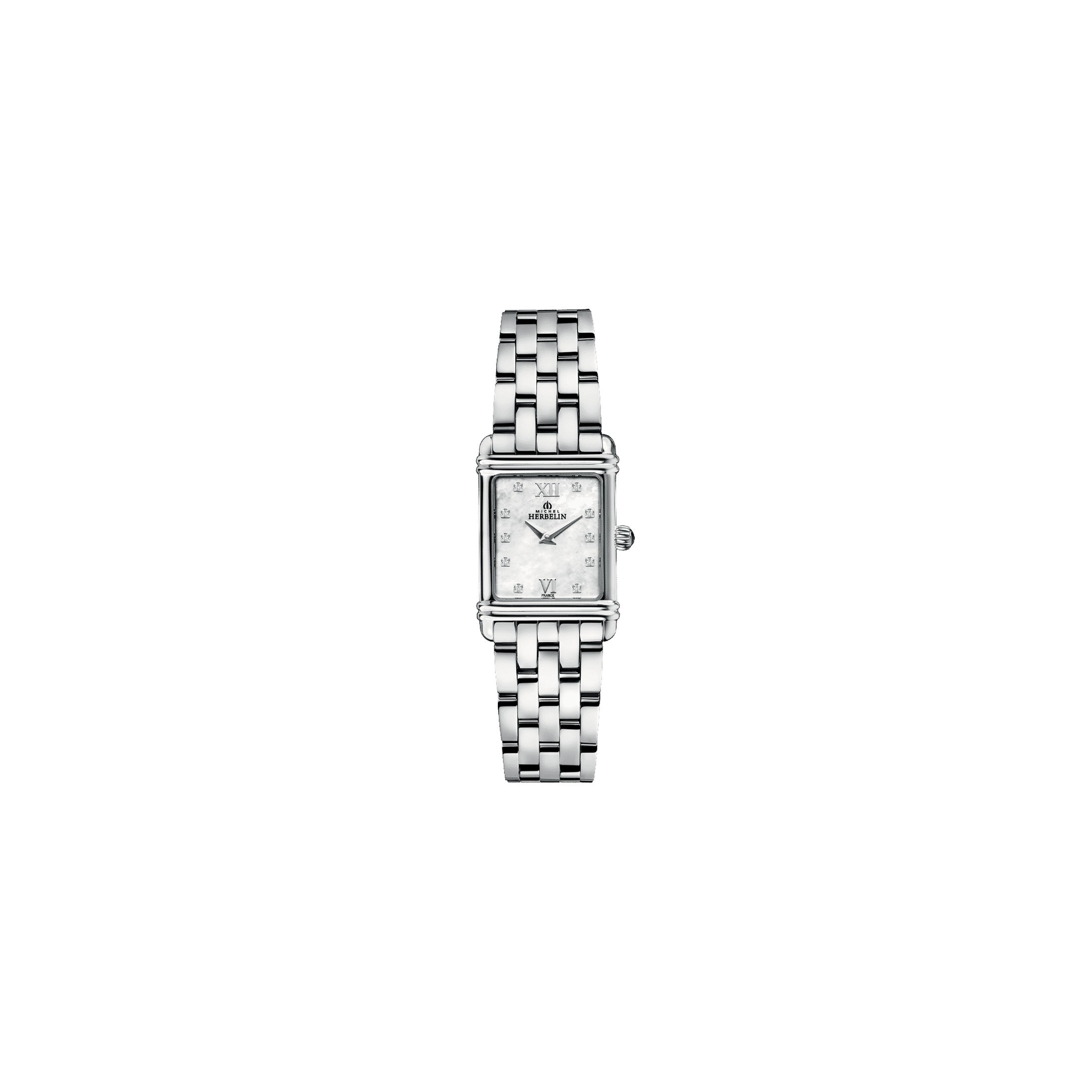 MICHEL HERBELIN 腕時計　MADE IN FRANCE Gent's Herbelin Black Art Déco Watch - Ryan Thomas Jewellers