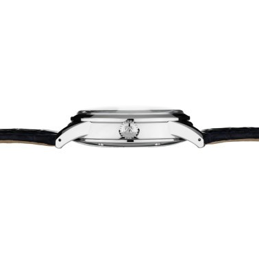 Montre Grand Seiko Elegance Spring Drive cadran bleu bracelet cuir noir 40,2 mm SBGA407G