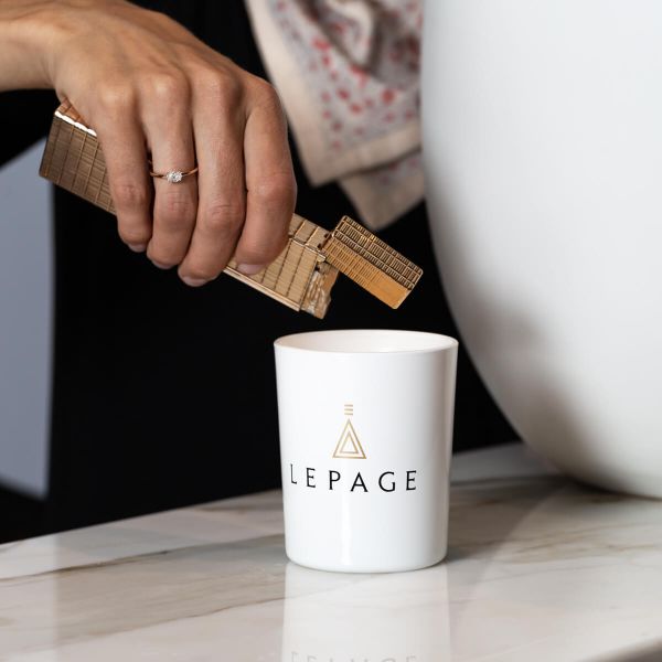 Solitaire Lepage Emotion en or jaune et diamant taille ovale