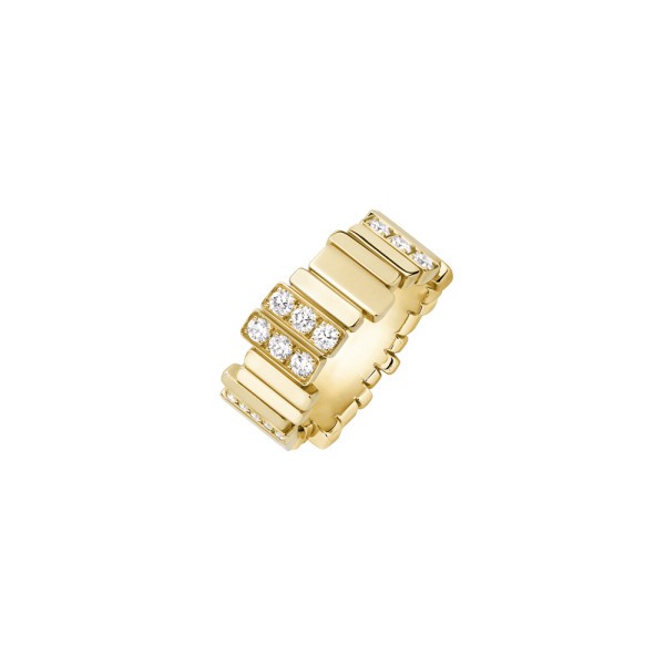 Bague Dior Gem en or jaune et diamants JGEM95003