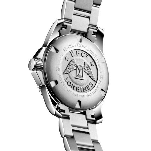 Montre Longines HydroConquest automatique cadran noir bracelet acier 44 mm L3.841.4.56.6