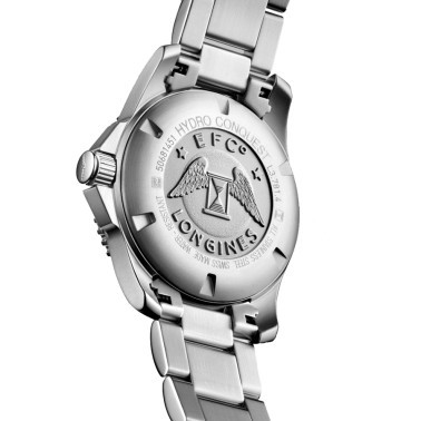 Montre Longines HydroConquest automatique cadran vert bracelet acier 41 mm L3.781.4.06.6