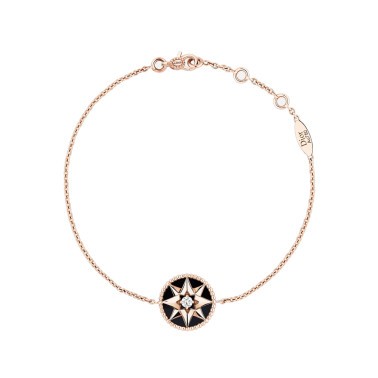Bracelet pink gold onyx diamond Rose des Vents Dior Bracelet pink gold onyx diamond Rose des Vents Dior