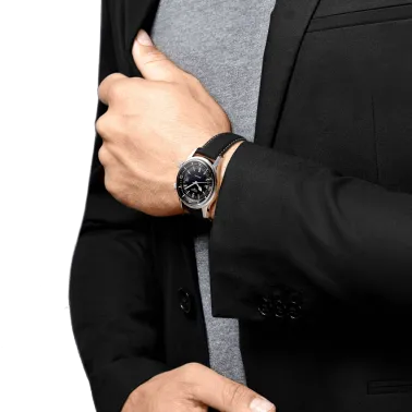 Longines Heritage Diver automatic watch black dial grey NATO bracelet 42 mm L3.774.4.50.0