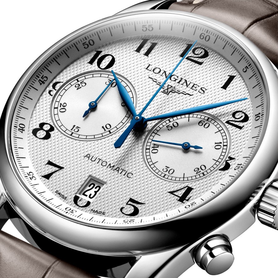 Montre Longines Master Collection chronographe automatique cadran blanc 40 mm L2.629.4.78.3