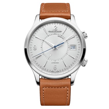  Jaeger-LeCoultre Master Control Memovox automatic stainless steel watch leather strap 40 mm 4118420