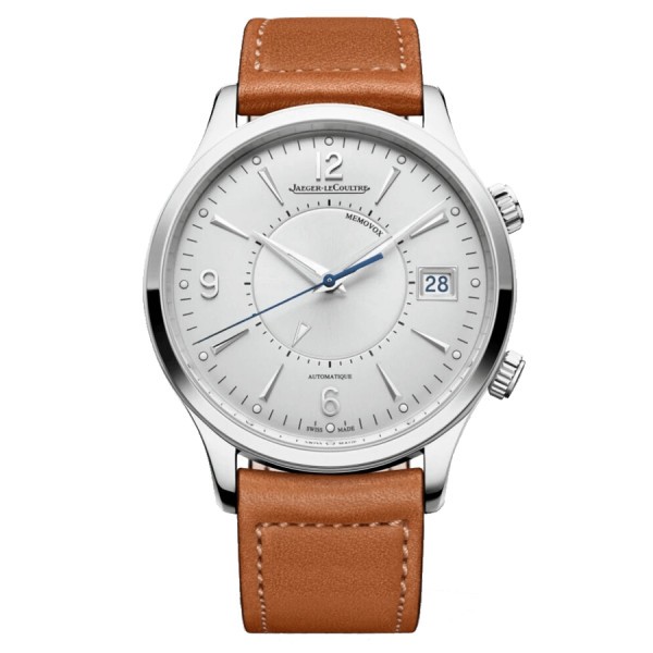  Jaeger-LeCoultre Master Control Memovox automatic stainless steel watch leather strap 40 mm 4118420