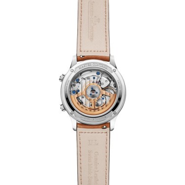  Jaeger-LeCoultre Master Control Memovox automatic stainless steel watch leather strap 40 mm 4118420