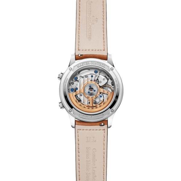  Jaeger-LeCoultre Master Control Memovox automatic stainless steel watch leather strap 40 mm 4118420