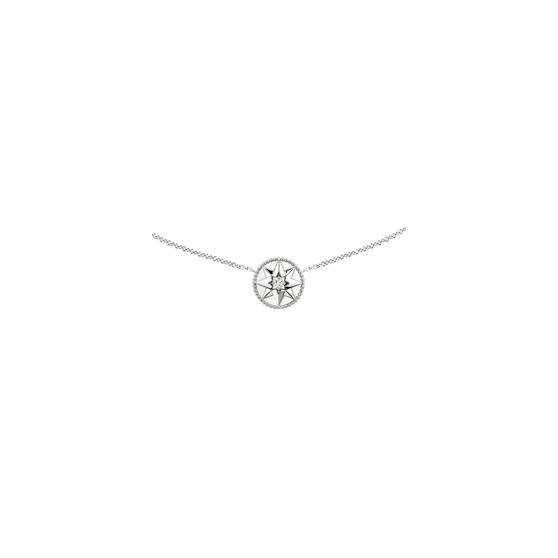 Dior necklace rose des vents hot sale