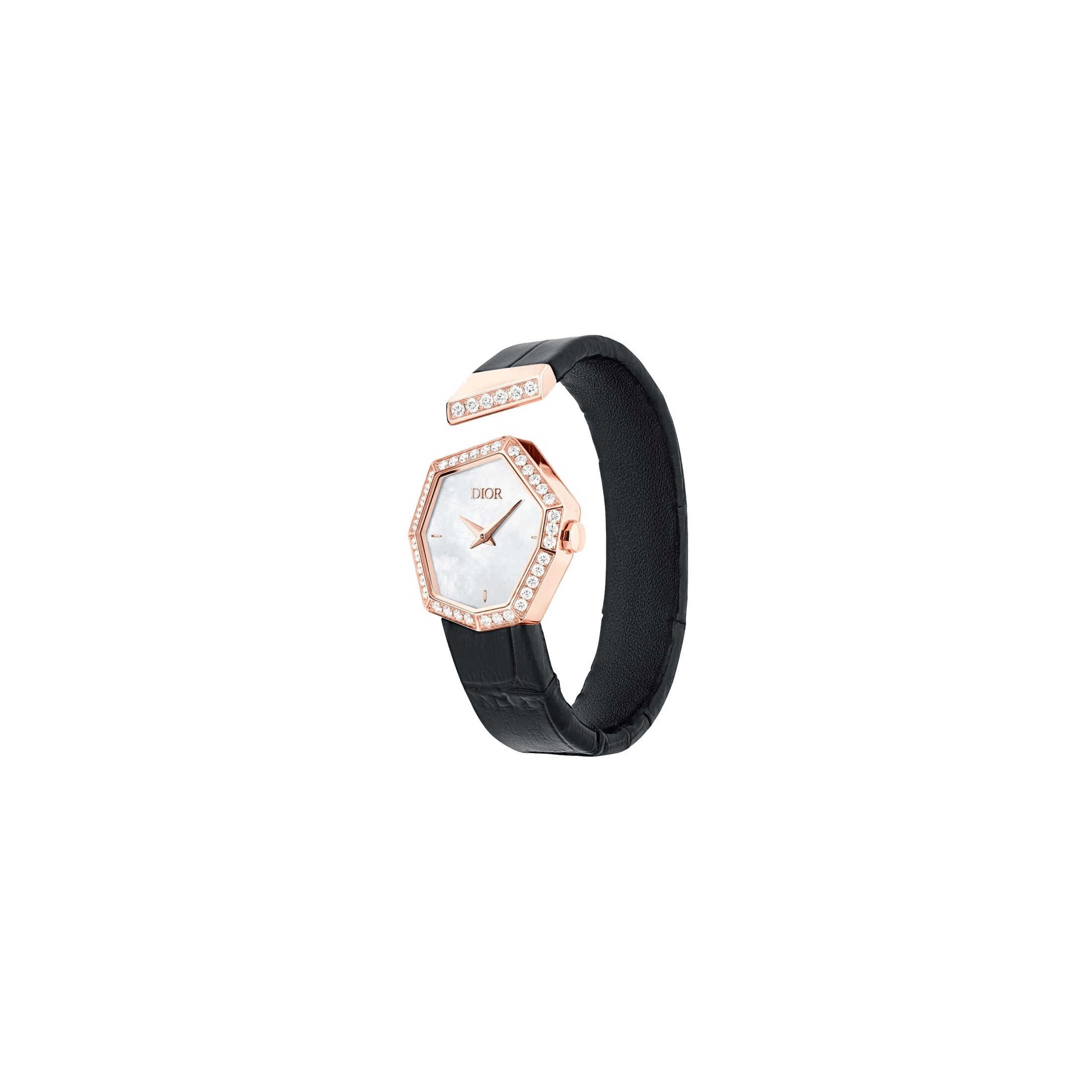 GEM DIOR quartz watch rose gold 27 mm CD18117X1003 Lepage