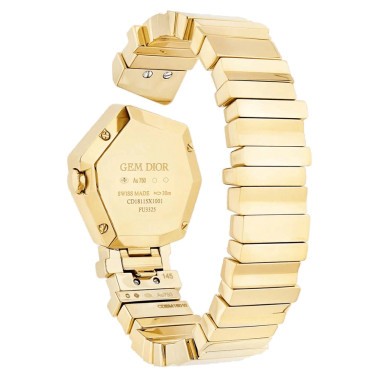 Watch GEM DIOR yellow gold bracelet 16 5 cm CD18115X1007 Lepage