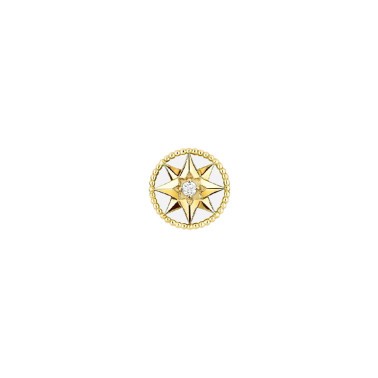 DIOR | Rose des Vents シングルピアス ピンクゴールド