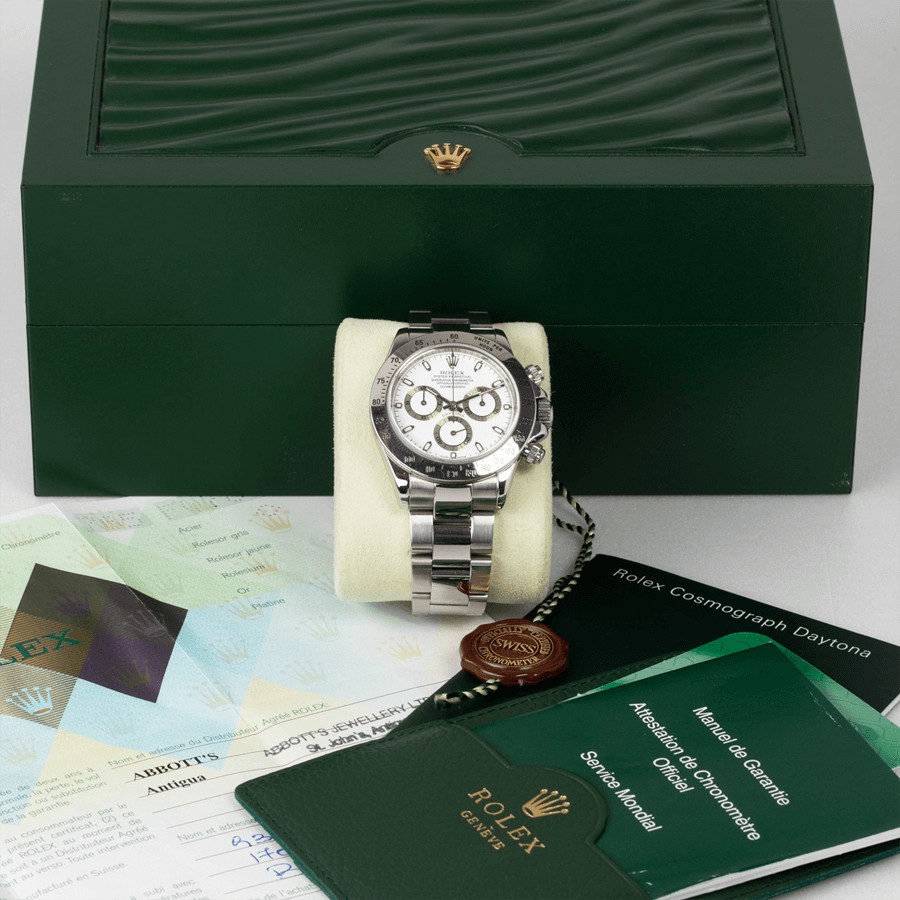Rolex Daytona watch Full Set 2004 ref. 116520 40 mm Lepage