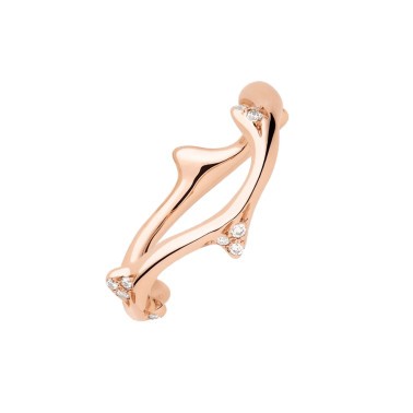 Bague Dior Bois de Rose en or rose et diamants JBDR95010