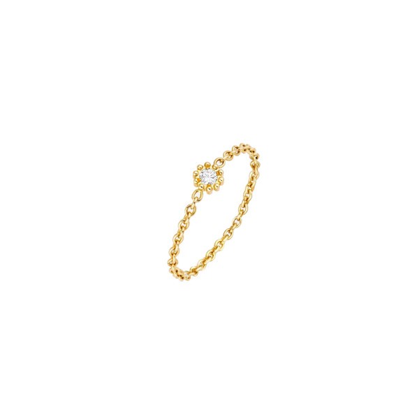 Bague Dior Mimi Rose en or jaune et diamant JMRO95001