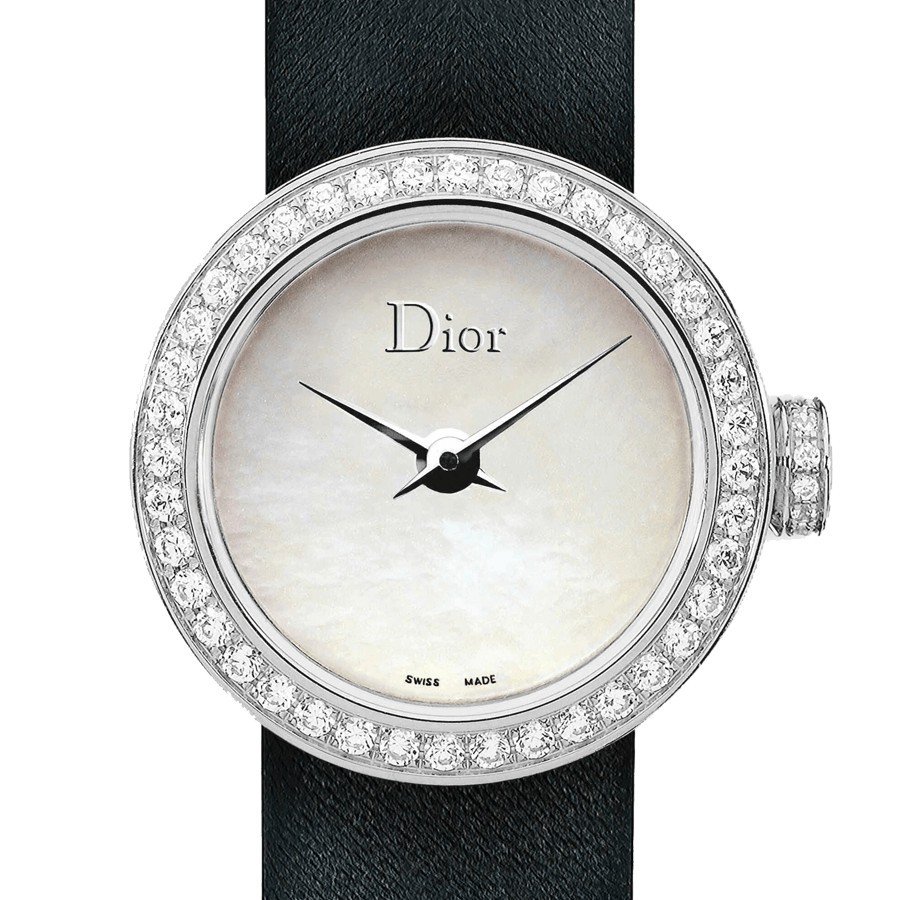 Dior Mini D quartz mother-of-pearl dial CD040110A001 - Lepage