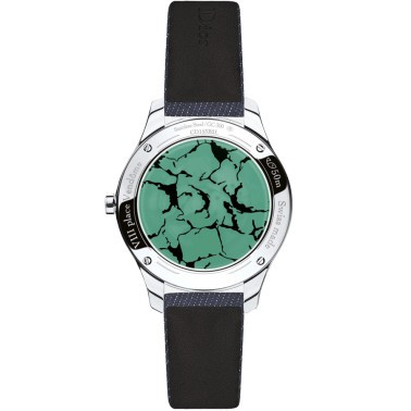 Dior Grand Bal Wild automatic watch zoisite dial jean strap 36 mm CD153B2LA001