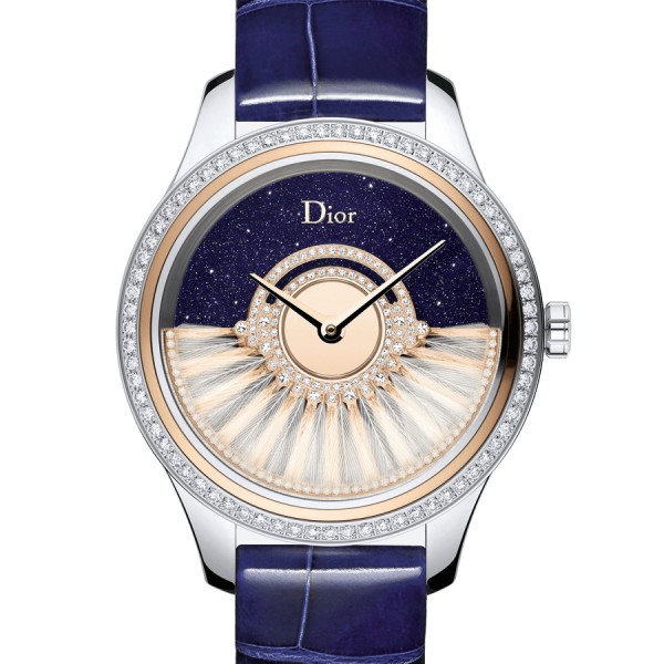 Montre dior femme bleu clearance