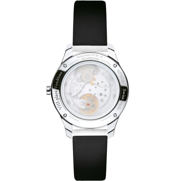 Dior Grand Bal Plume automatic watch mother-of-pearl dial white alligator leather strap 36 mm CD153B2X1004