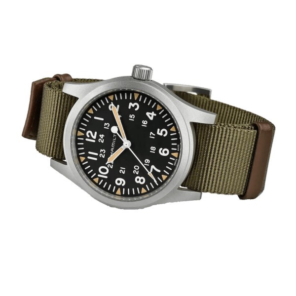 Hamilton Khaki Field watch mechanical manual 42 mm H69529933 Lepage