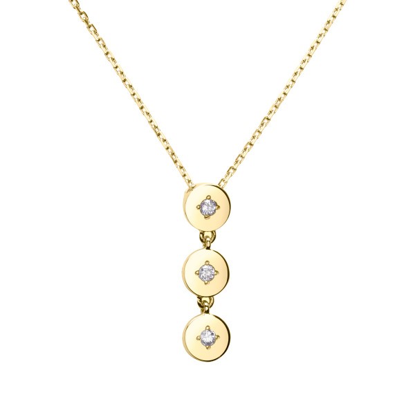 Collier Ysée Les Poinçonneurs en or jaune et diamants