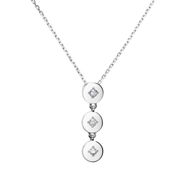 Necklace Ysée Les Poinçonneurs in white gold and diamonds