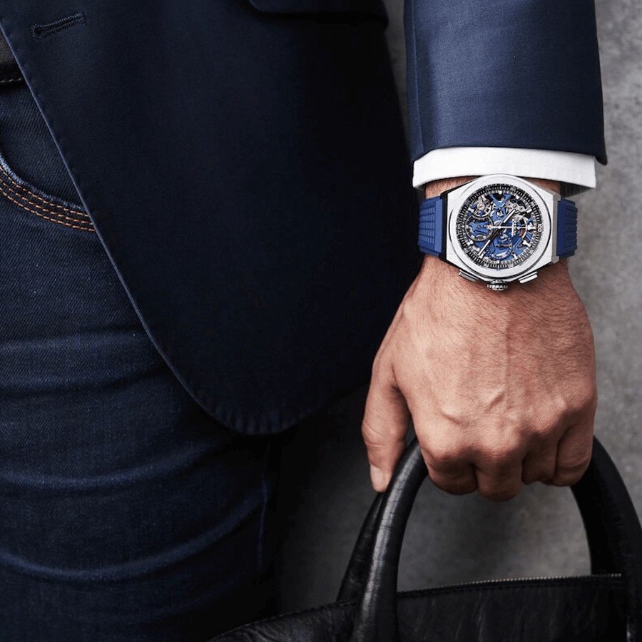 Montre Zenith El Primero 21 Titane 95.9002.9004 78.R590 Lepage