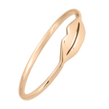 Bague Ginette NY French Kiss en or rose