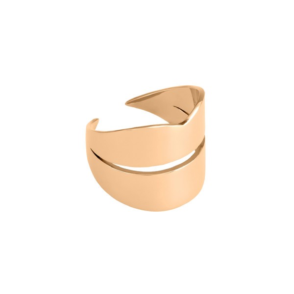 Ring Ginette NY French Kiss large in pink gold