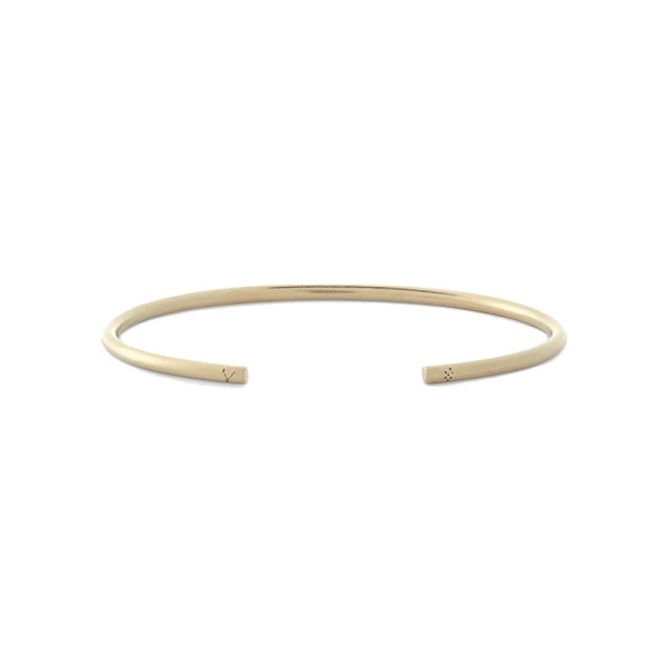 Bracelet Le Gramme Jonc in yellow gold 750 Smooth Brushed