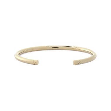 Bracelet Le Gramme Jonc en or jaune 750 Lisse Poli