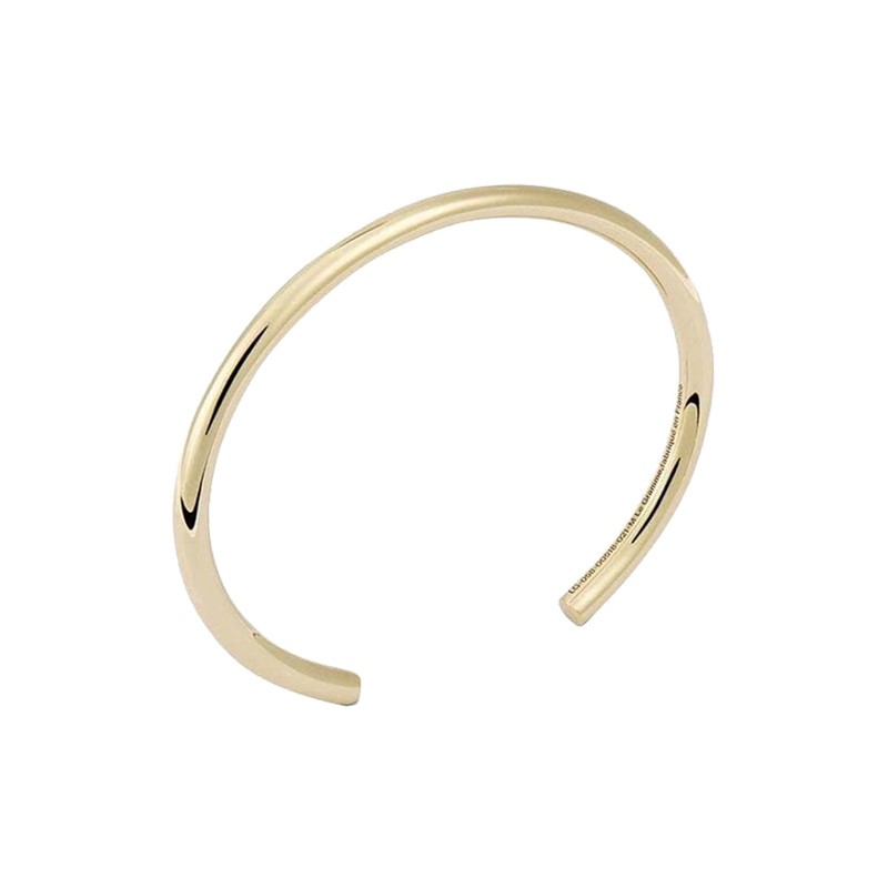 Bracelet Le Gramme Jonc en or jaune 750 Lisse Poli