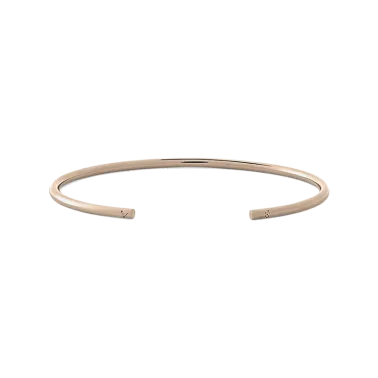 Bracelet Le Gramme Jonc en or rouge 750 Lisse Poli