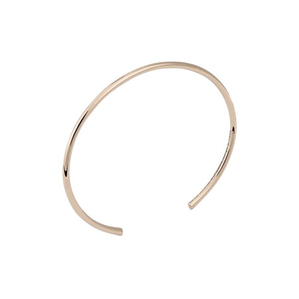 Bracelet Le Gramme Jonc en or rouge 750 Lisse Poli