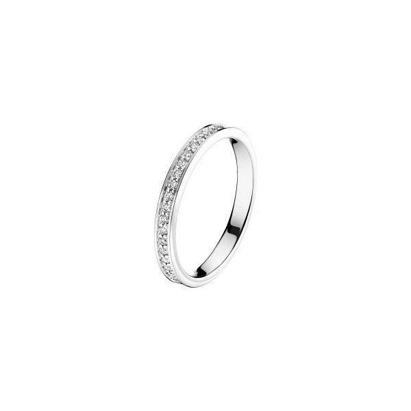 Wedding ring Les Poinçonneurs Venus in white gold and diamonds