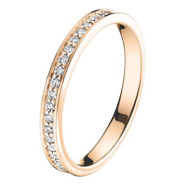 Alliance Les Poinçonneurs Venus en or rose et diamants