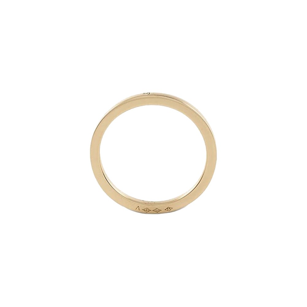 Anneau Le Gramme Ruban en or jaune 750 Lisse Poli