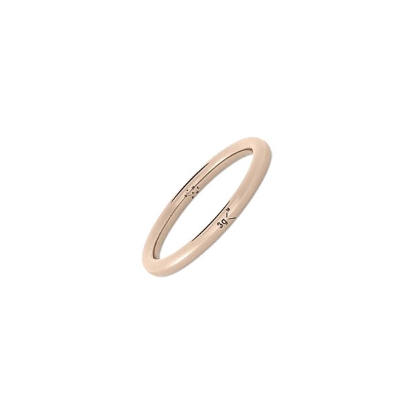 Ring Le Gramme Jonc in red gold 750 Smooth Polished