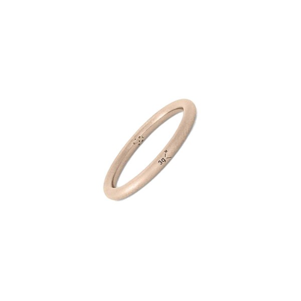 Ring Le Gramme Jonc in red gold 750 Smooth Brushed