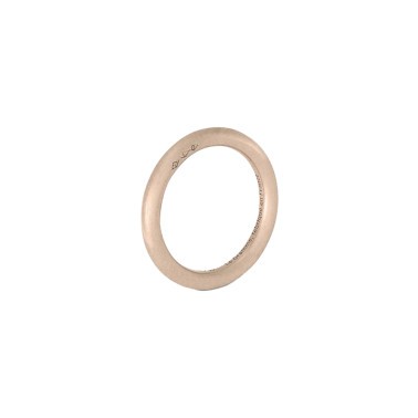 Ring Le Gramme Jonc in red gold 750 Smooth Brushed