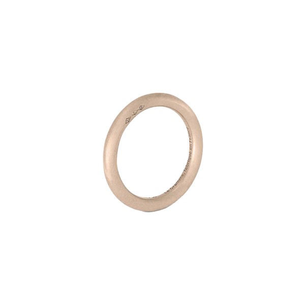 Ring Le Gramme Jonc in red gold 750 Smooth Brushed